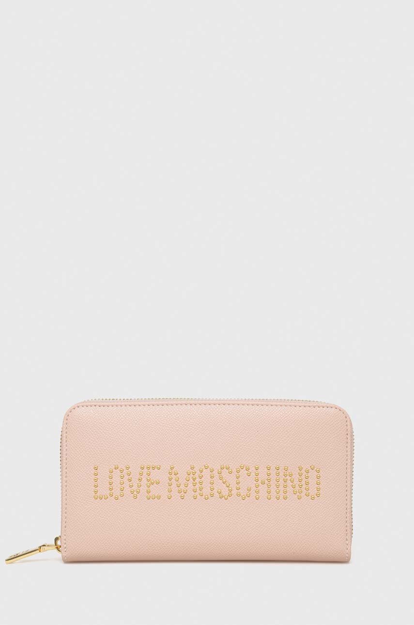 

Кошелек Love Moschino женский цвет розовый