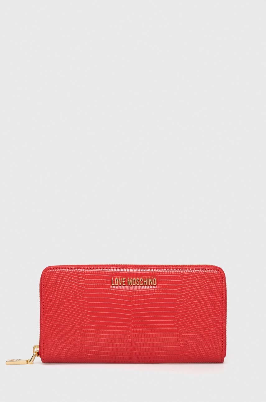 

Портмоне Love Moschino дамски в червено, Червен