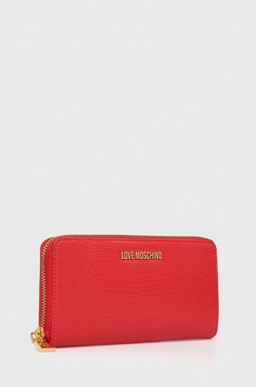 

Кошелек Love Moschino женский цвет красный
