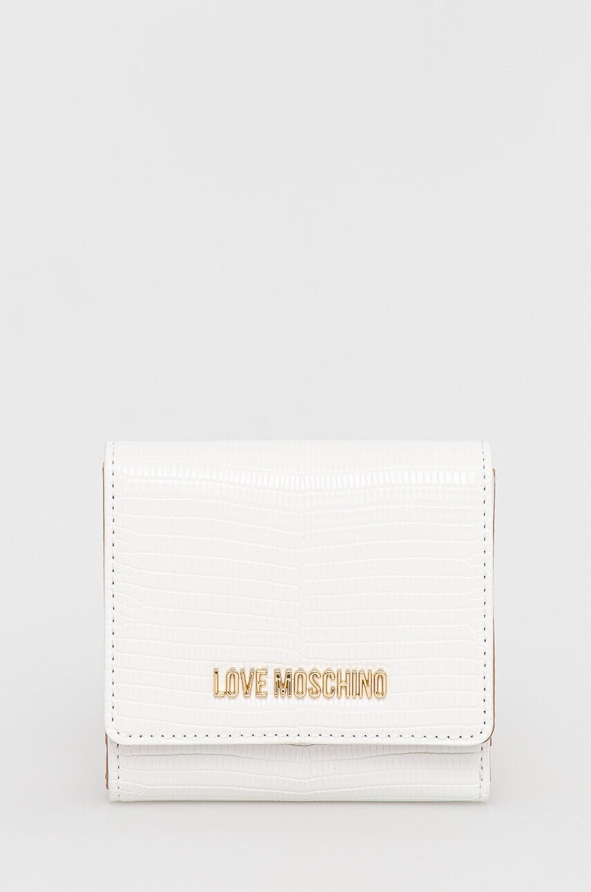 

Гаманець Love Moschino жіночий колір білий