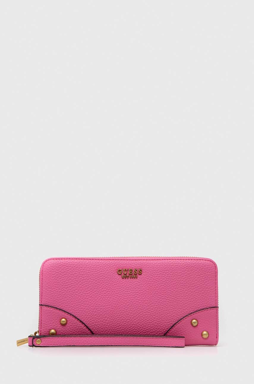 

Кошелек Guess женский цвет розовый