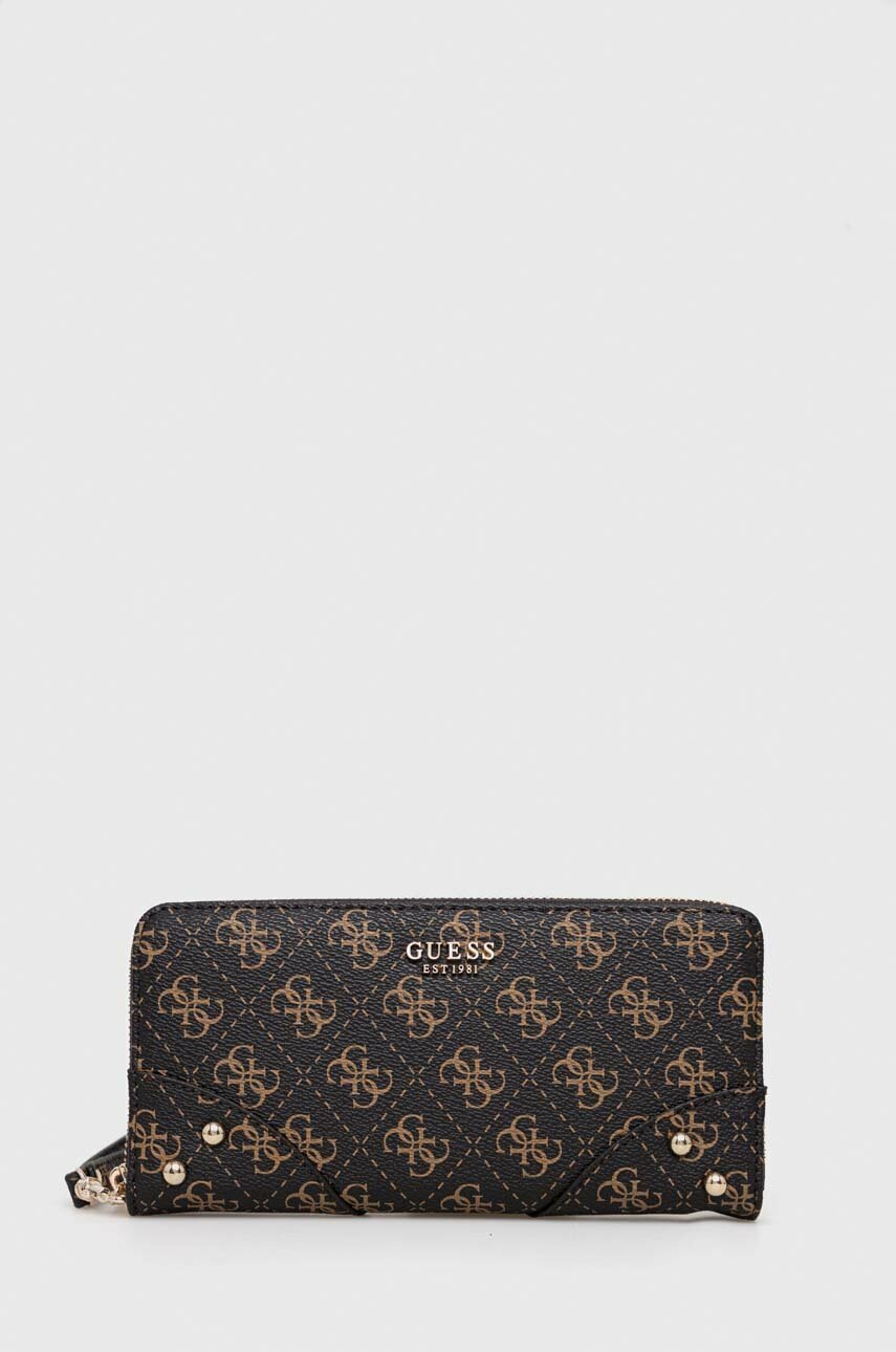 

Гаманець Guess жіночий колір коричневий