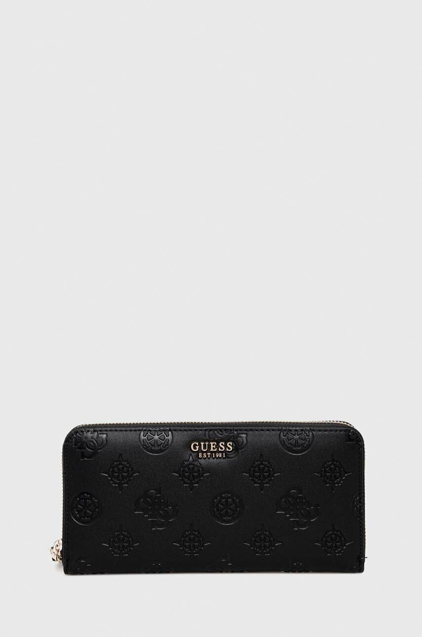 

Гаманець Guess жіночий колір чорний