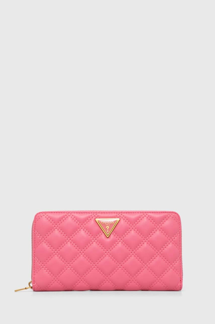 

Кошелек Guess женский цвет розовый