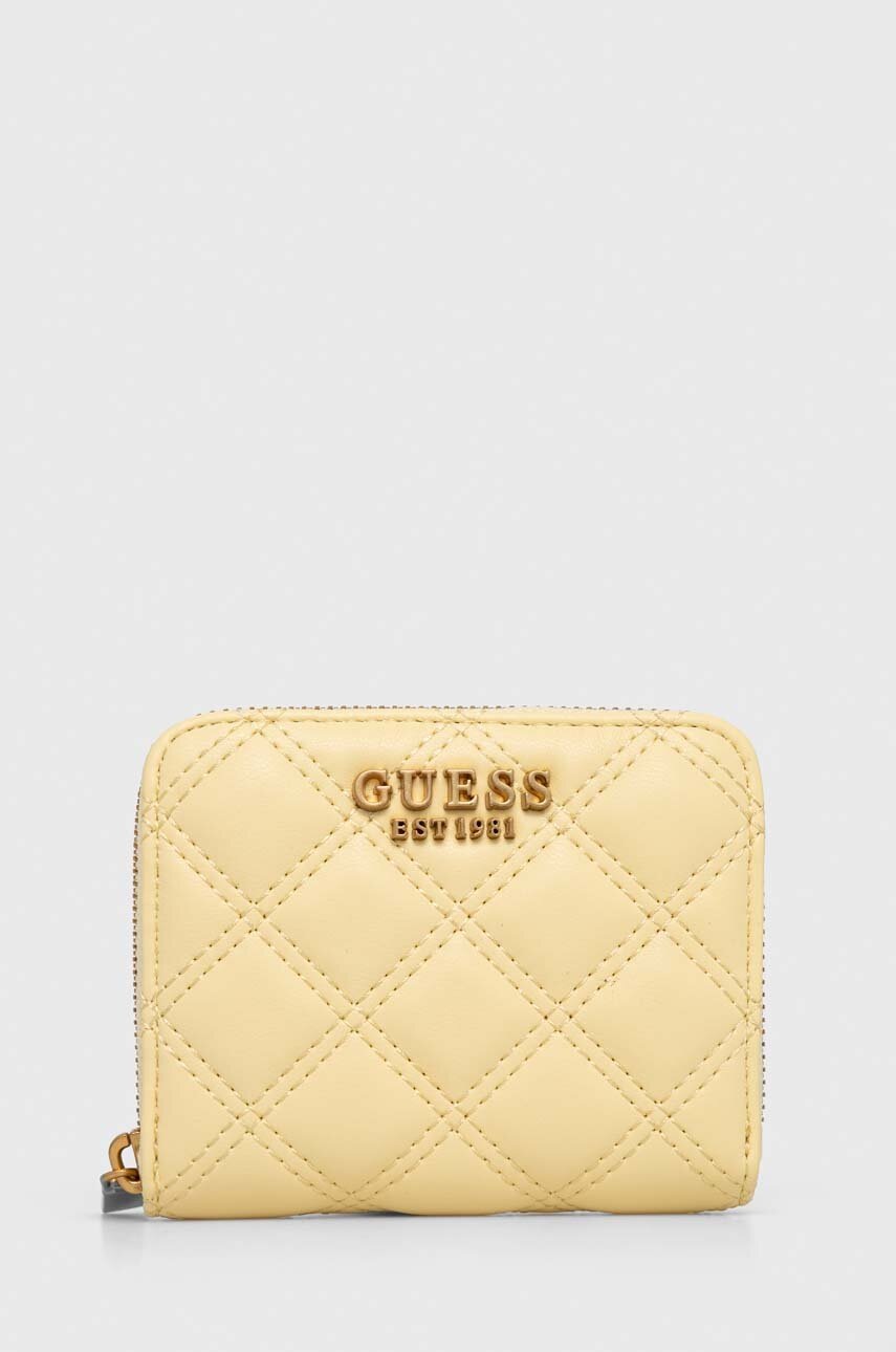 

Гаманець Guess жіночий колір жовтий