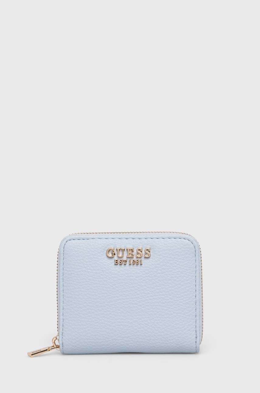 

Портфейл Guess дамски в синьо, Син