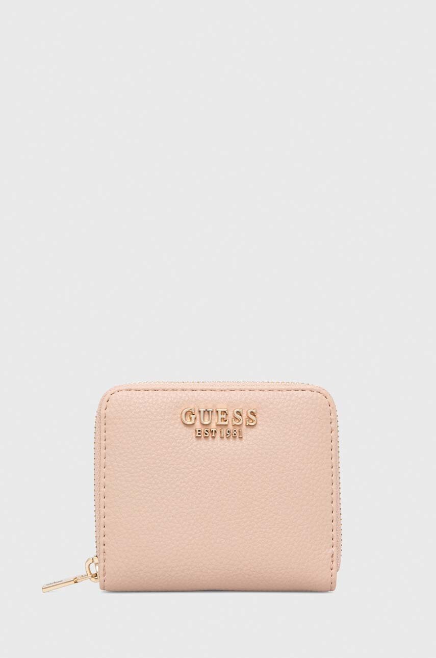 

Гаманець Guess жіночий колір рожевий