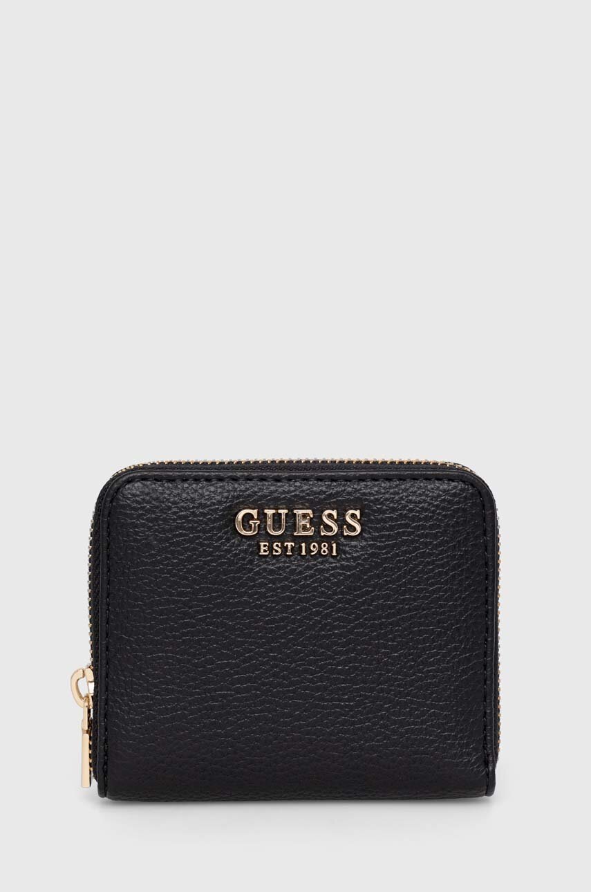 

Портфейл Guess дамски в черно, Черен