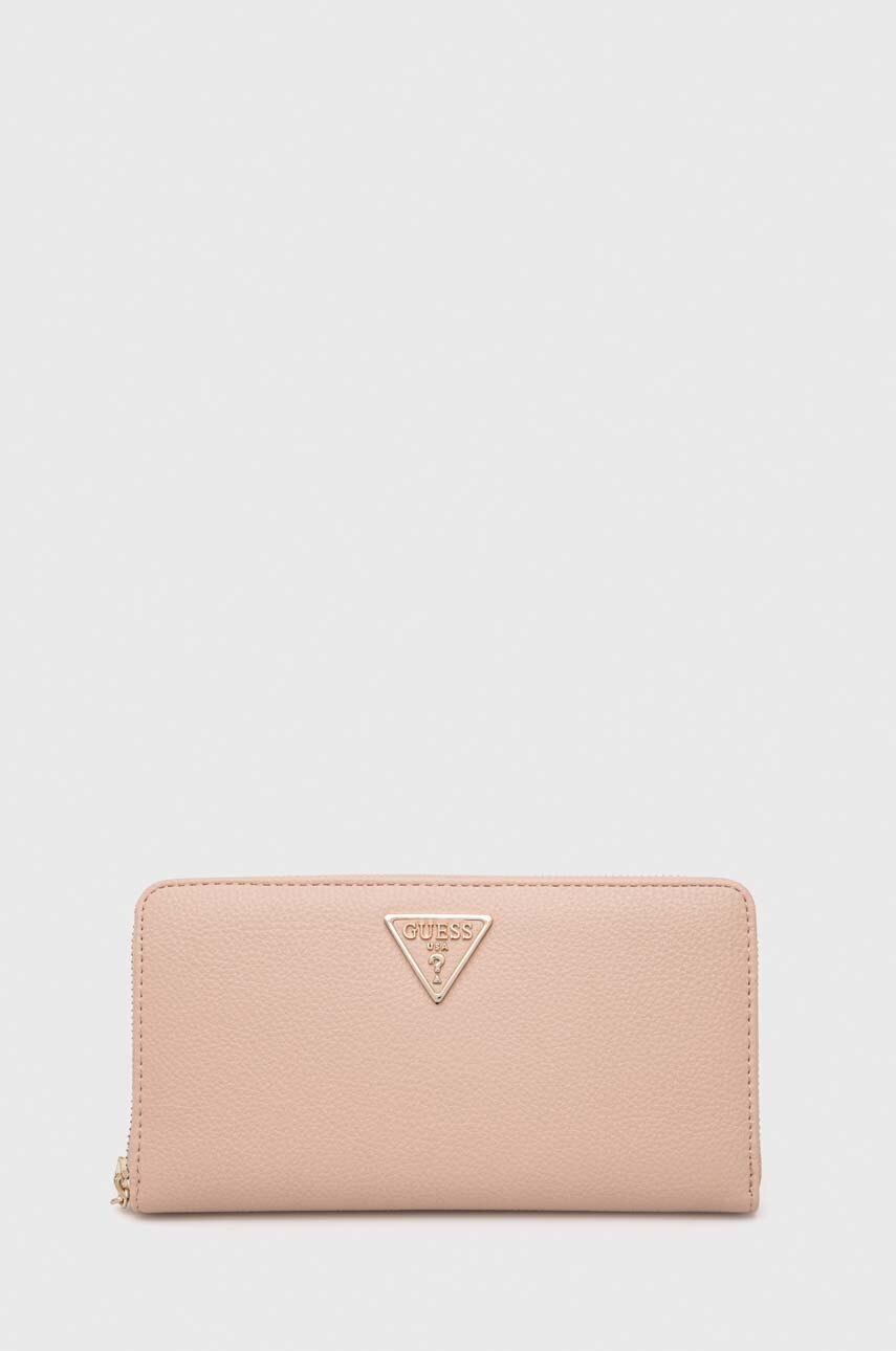 

Портфейл Guess дамски в розово, Розов