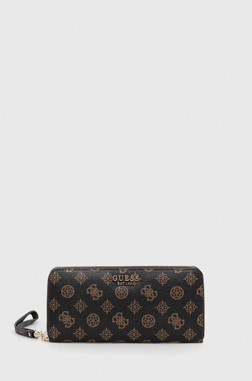 

Портмоне Guess LAUREL дамски в черно SWPG85 00460, Черен