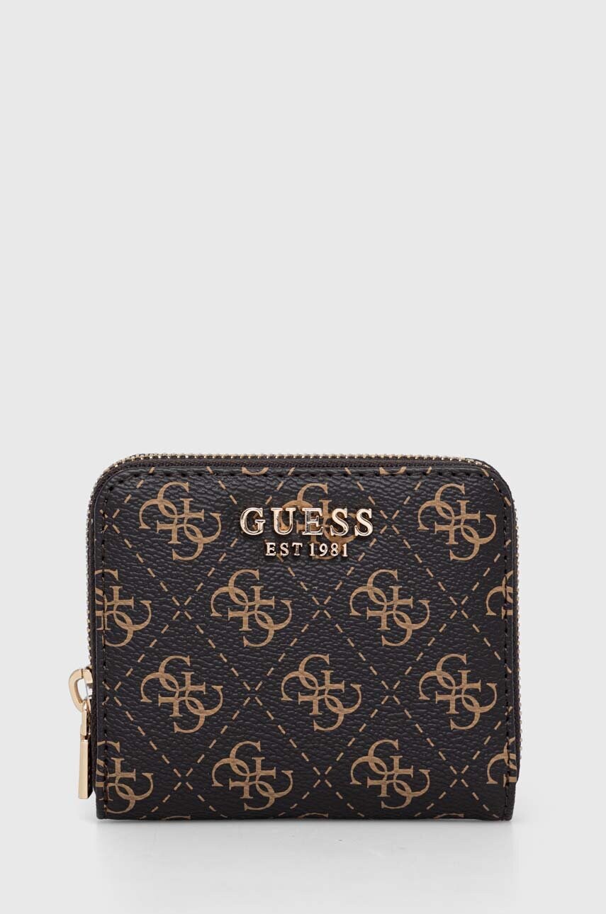 

Портфейл Guess дамски в кафяво, Кафяв