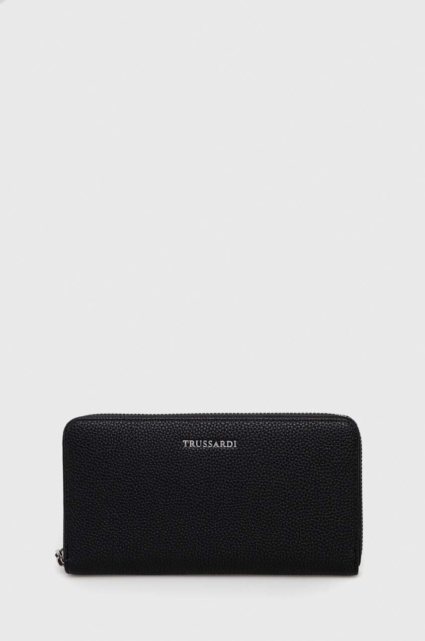 

Кошелек Trussardi женский цвет чёрный