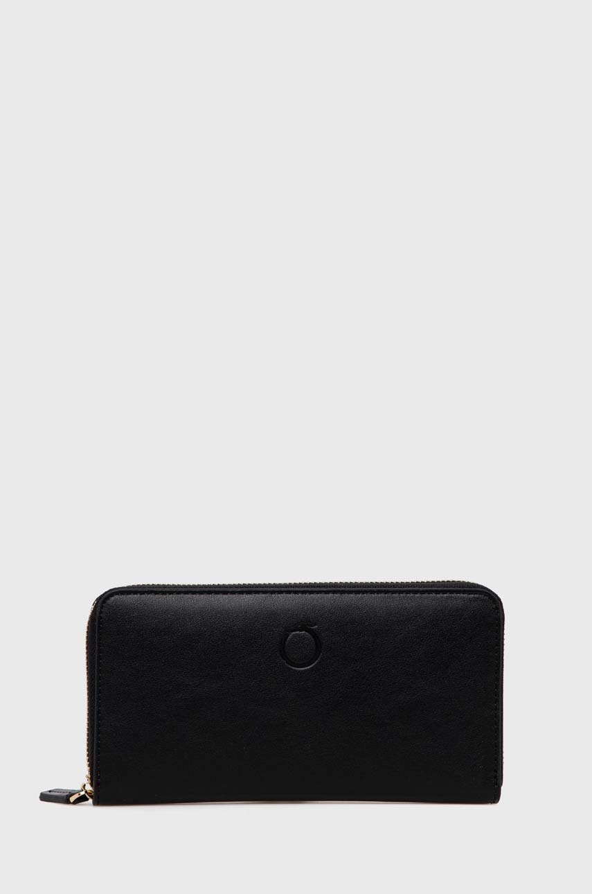 

Портмоне Trussardi дамски в черно, Черен