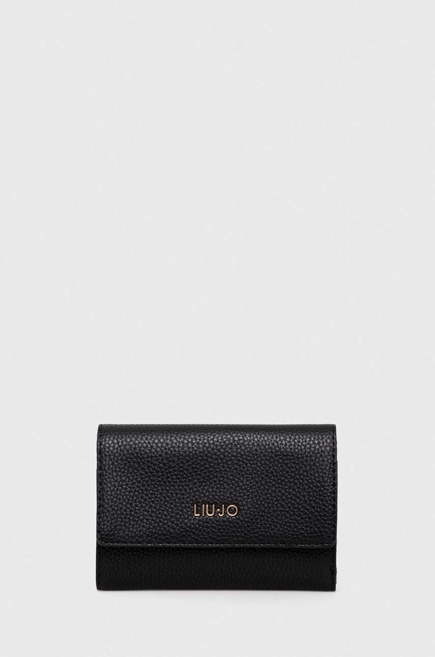 

Портфейл Liu Jo дамски в черно, Черен