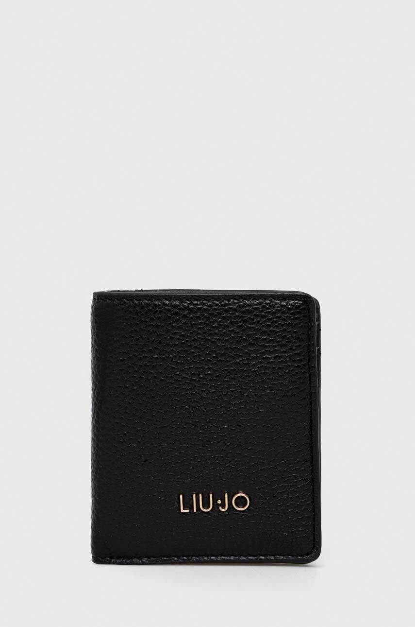 

Портфейл Liu Jo дамски в черно, Черен