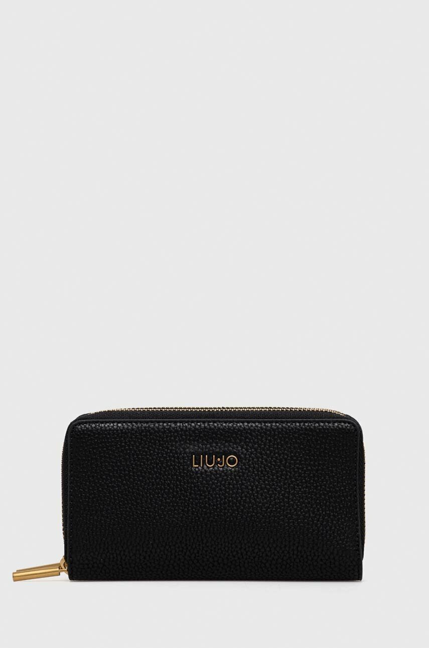 

Портфейл Liu Jo дамски в черно, Черен