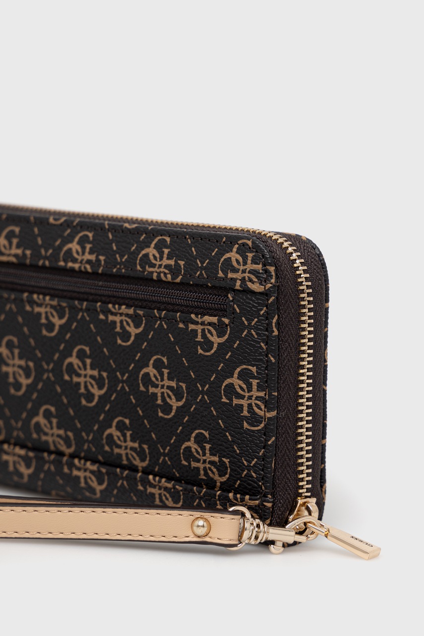 

Гаманець Guess жіночий колір коричневий