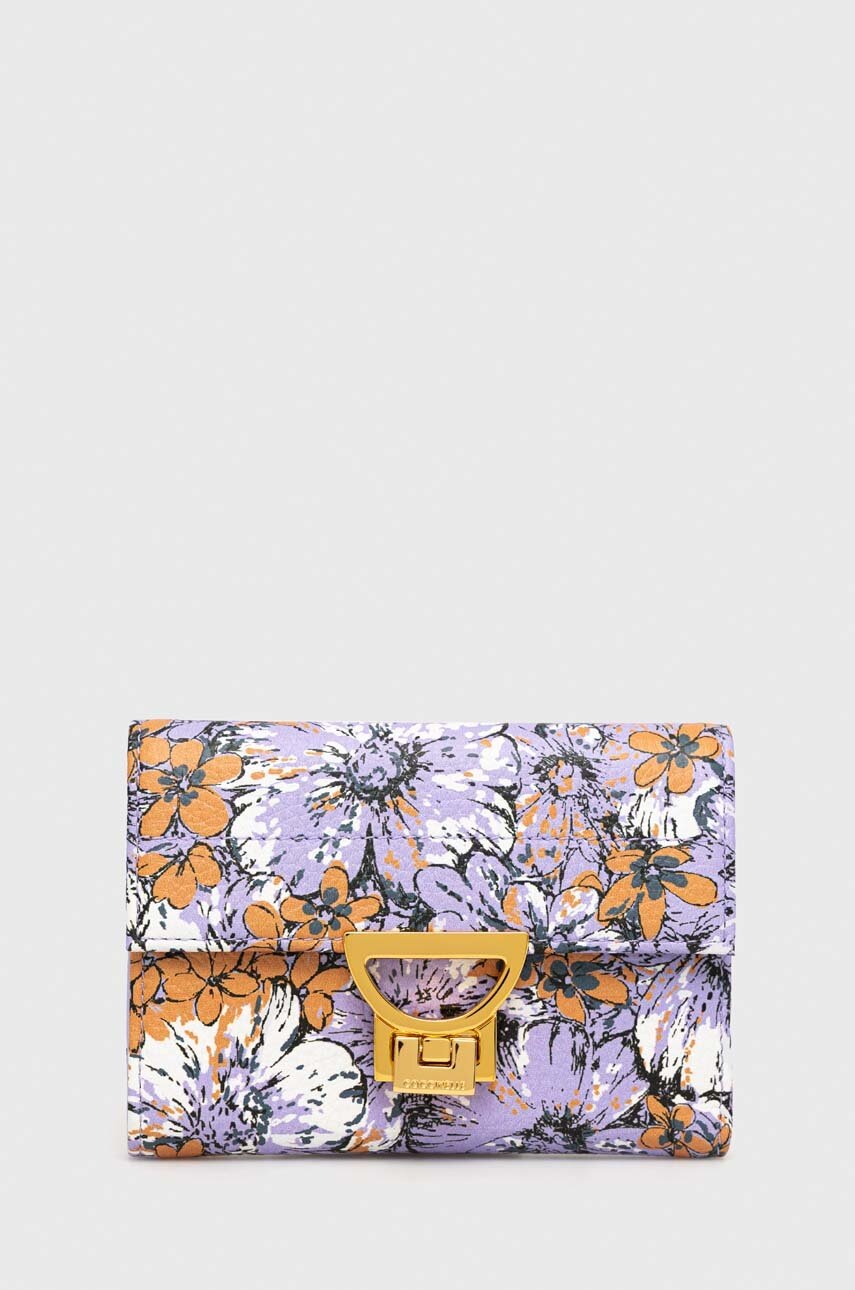 

Кожен портфейл Coccinelle Arlettis Flower дамски, Многоцветен