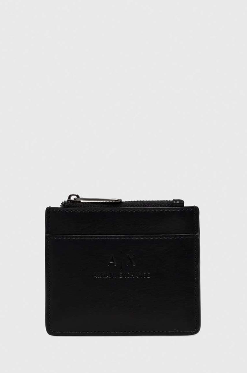 Armani exchange carcasa cardului culoarea negru