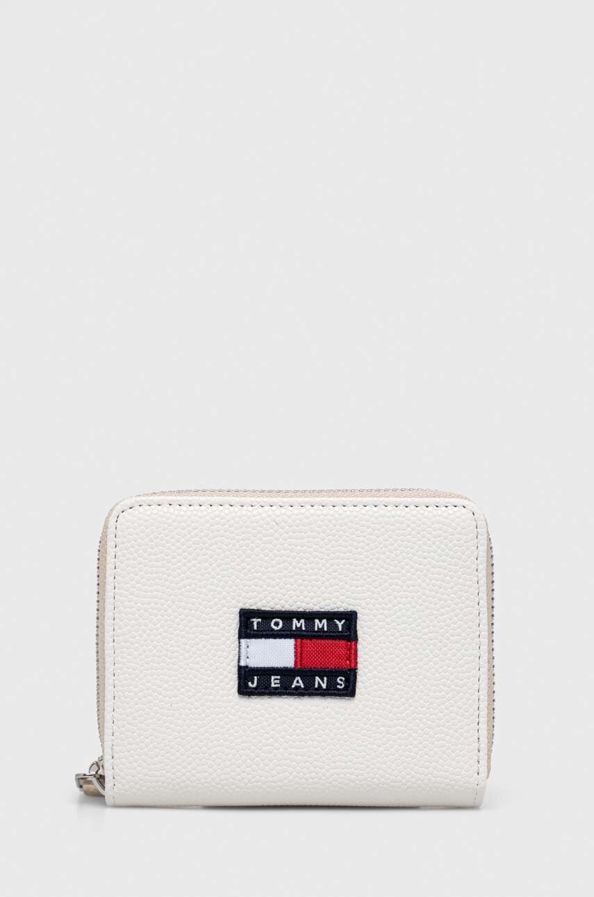 

Портмоне Tommy Jeans дамски в бяло, Бял