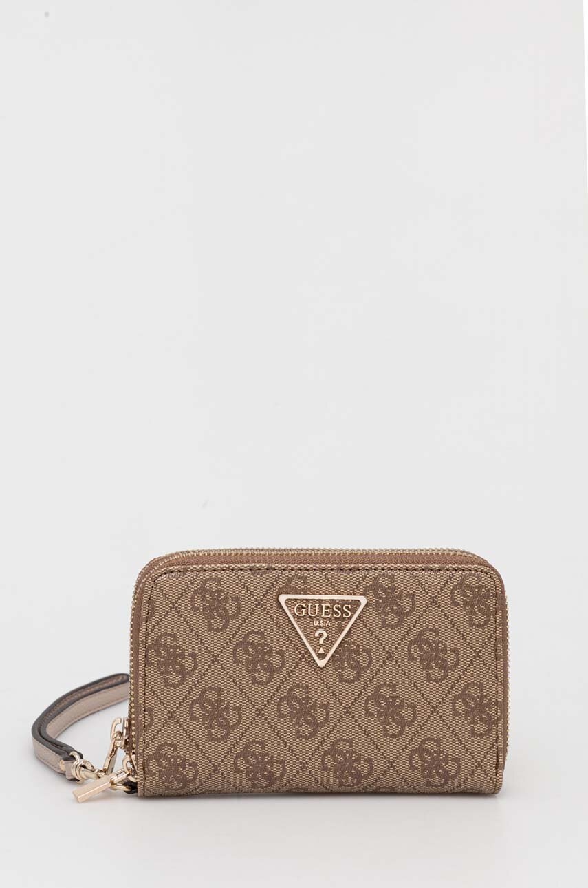 

Кошелек Guess женский цвет бежевый