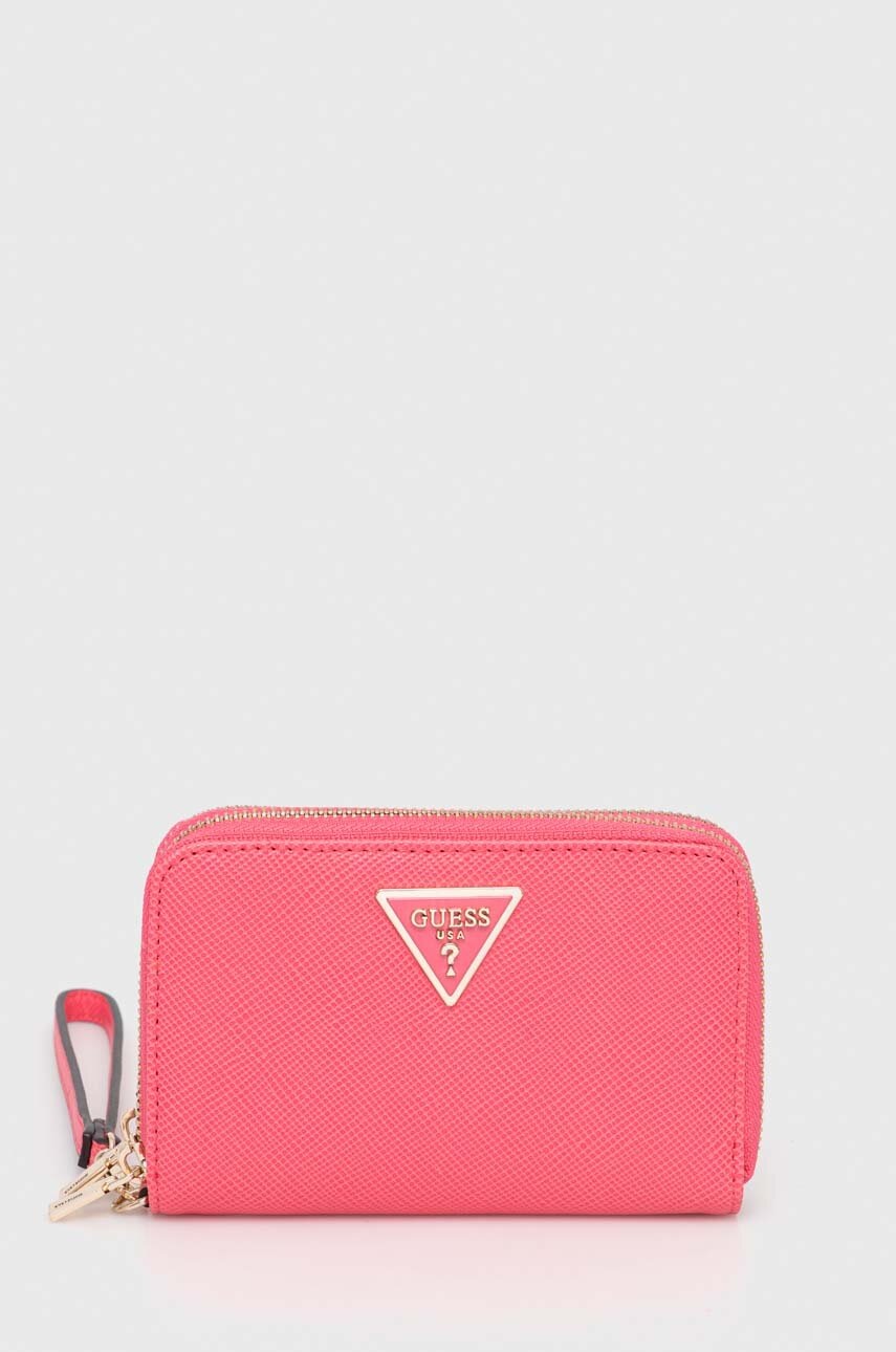

Кошелек Guess женский цвет розовый