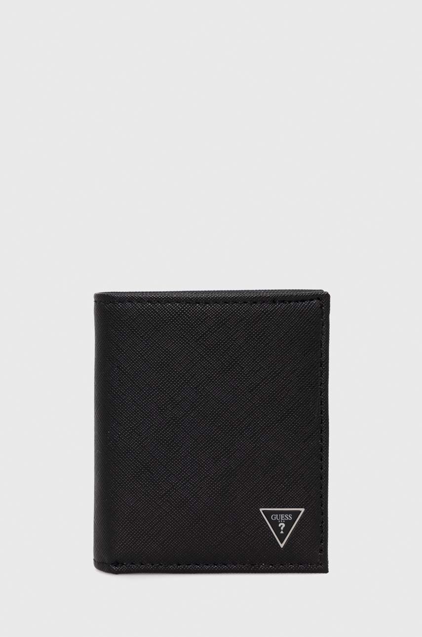 

Кошелек Guess мужской цвет чёрный