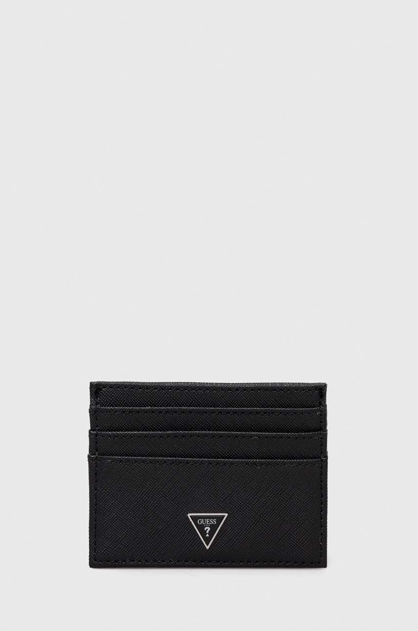 

Чехол на карты Guess мужской цвет чёрный