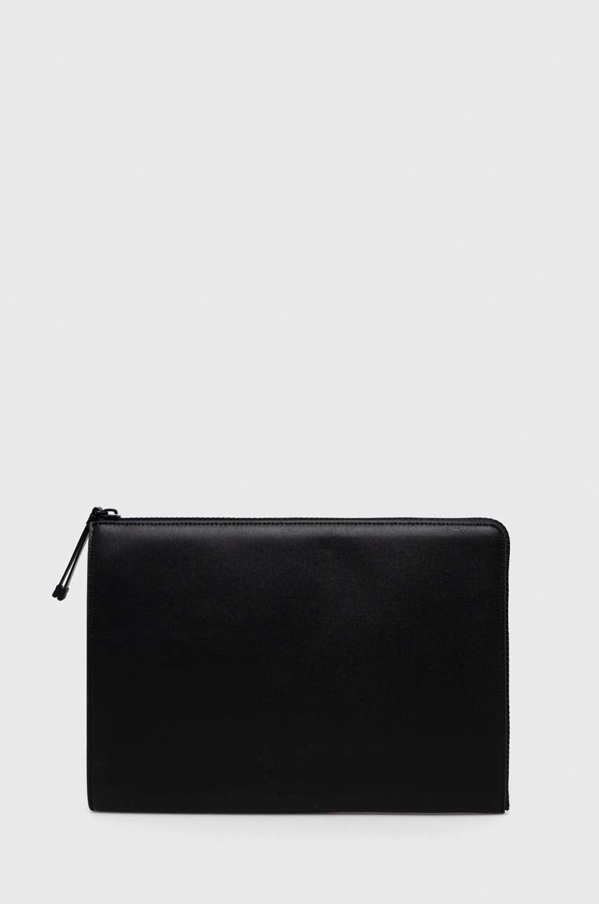Trussardi husa laptop culoarea negru