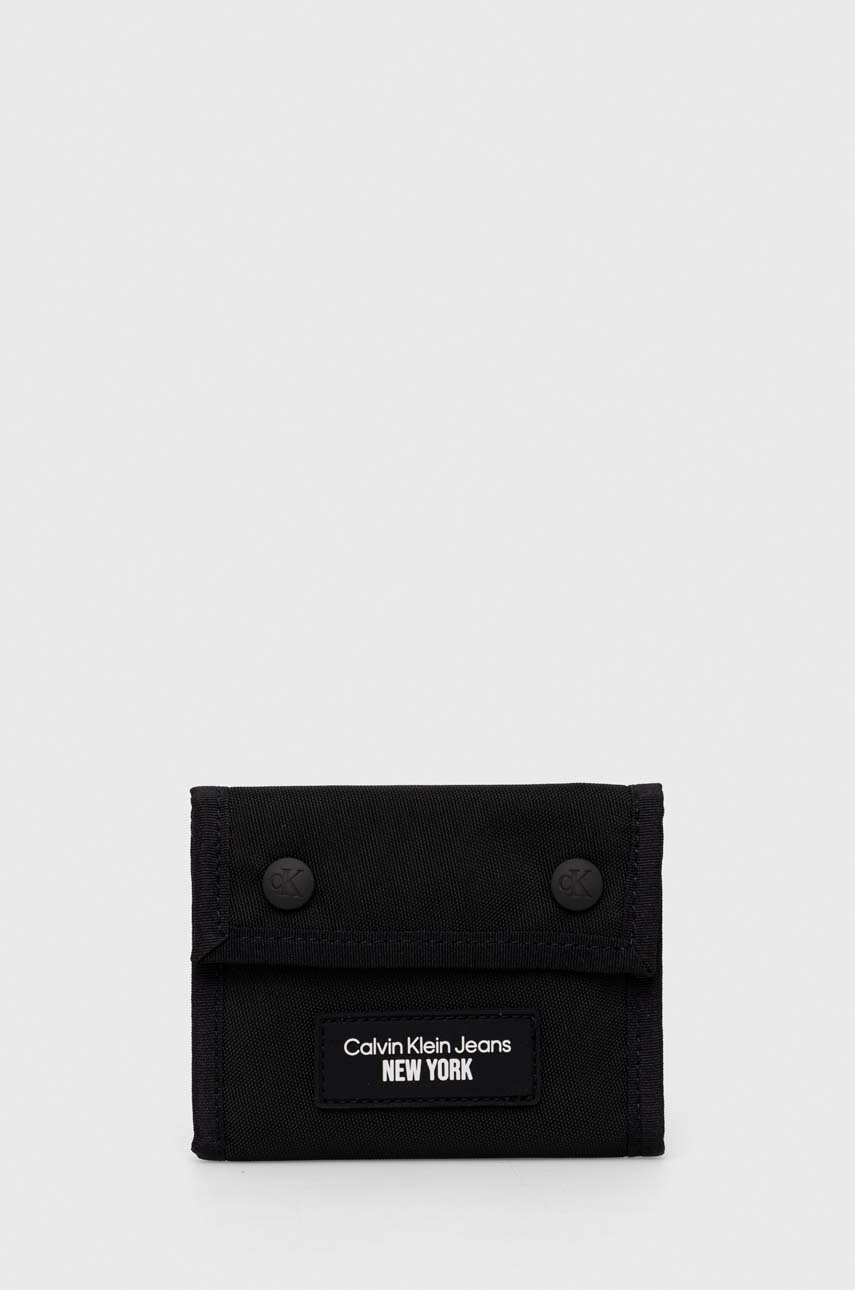 

Портмоне Calvin Klein Jeans мъжки в черно, Черен