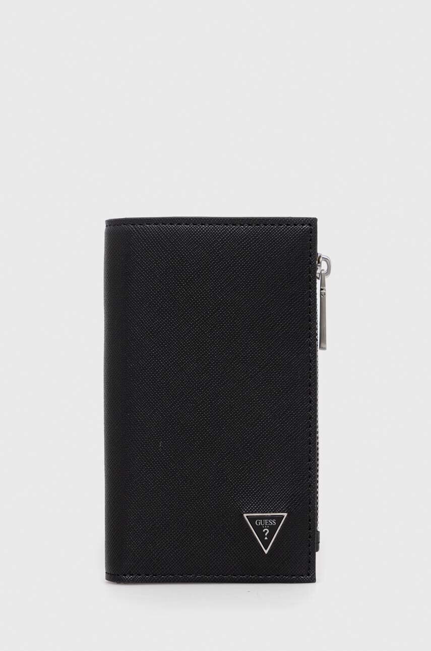 

Кошелек Guess мужской цвет чёрный