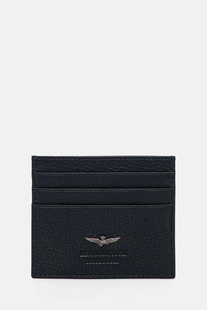 Aeronautica Militare carcasa din piele culoarea albastru marin