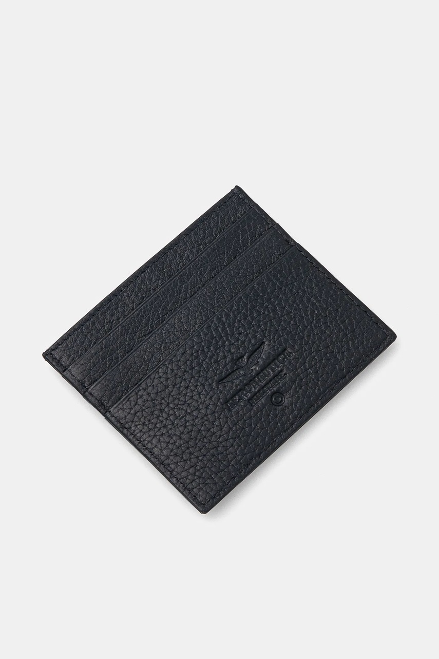 Кожаный чехол на карты Aeronautica Militare цвет синий