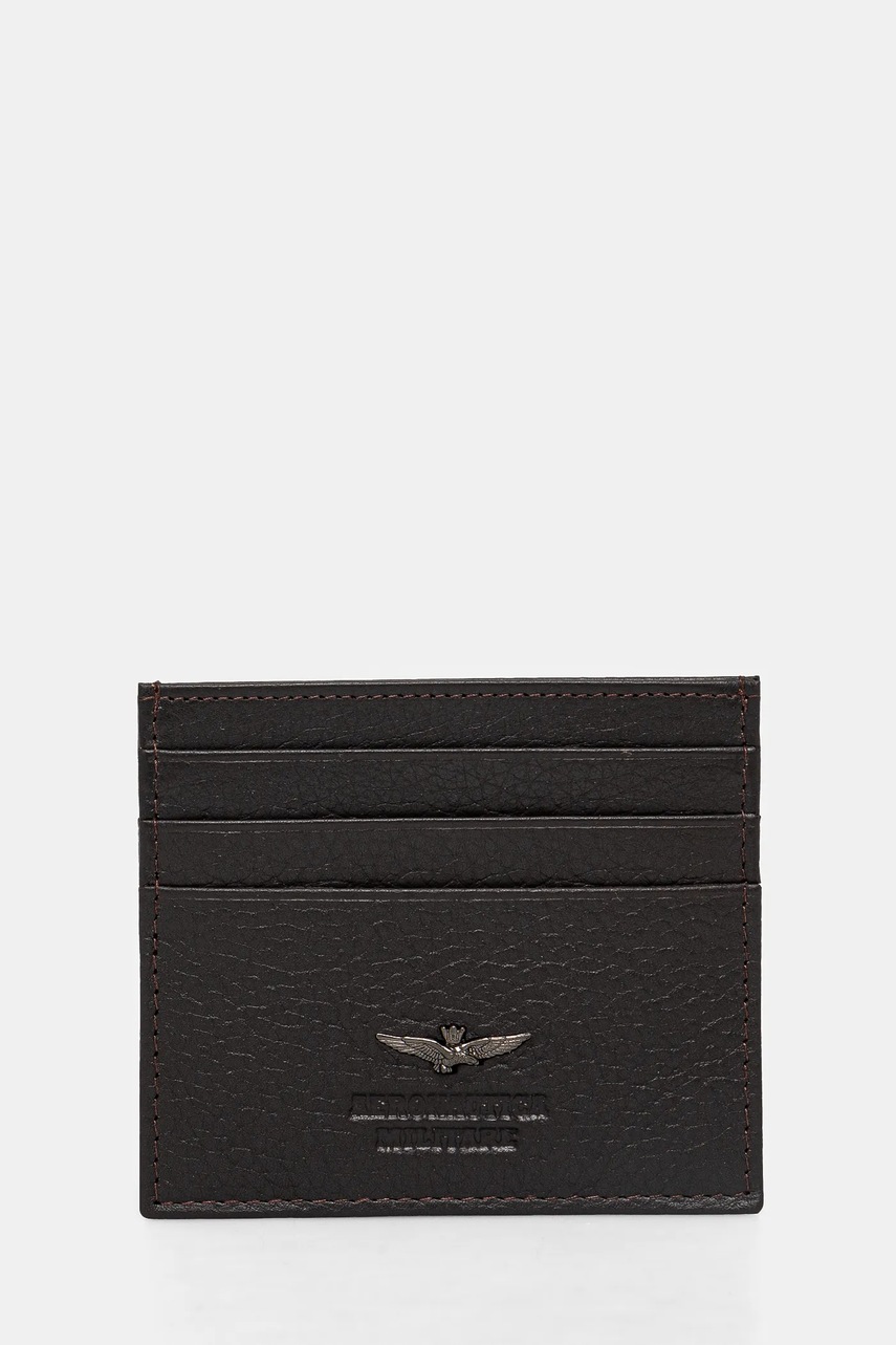 Aeronautica Militare carcasa din piele culoarea maro