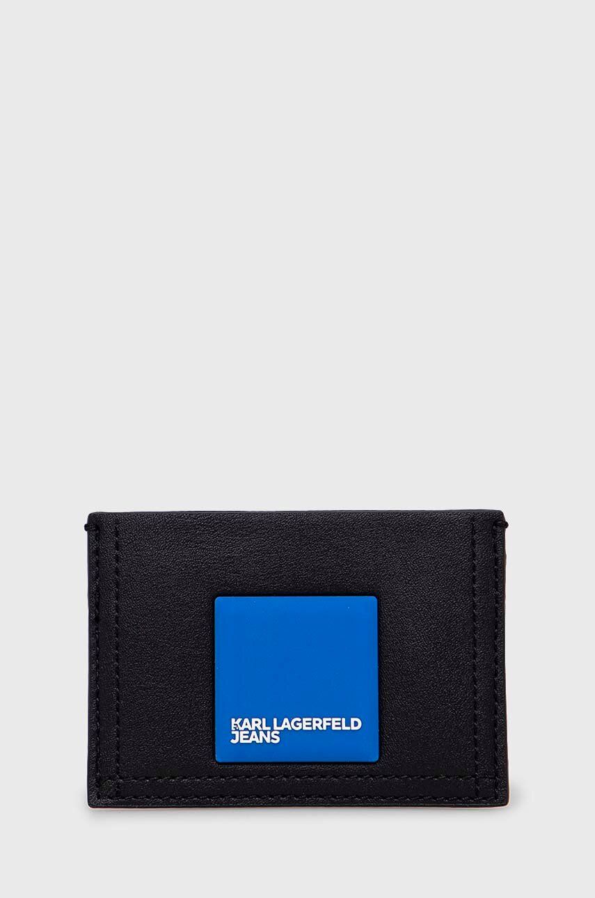 Karl Lagerfeld Jeans carcasa cardului culoarea negru