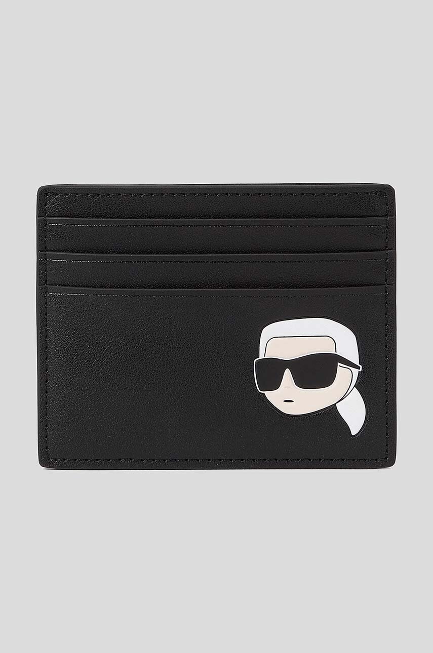 Karl Lagerfeld Portofel De Piele Culoarea Negru