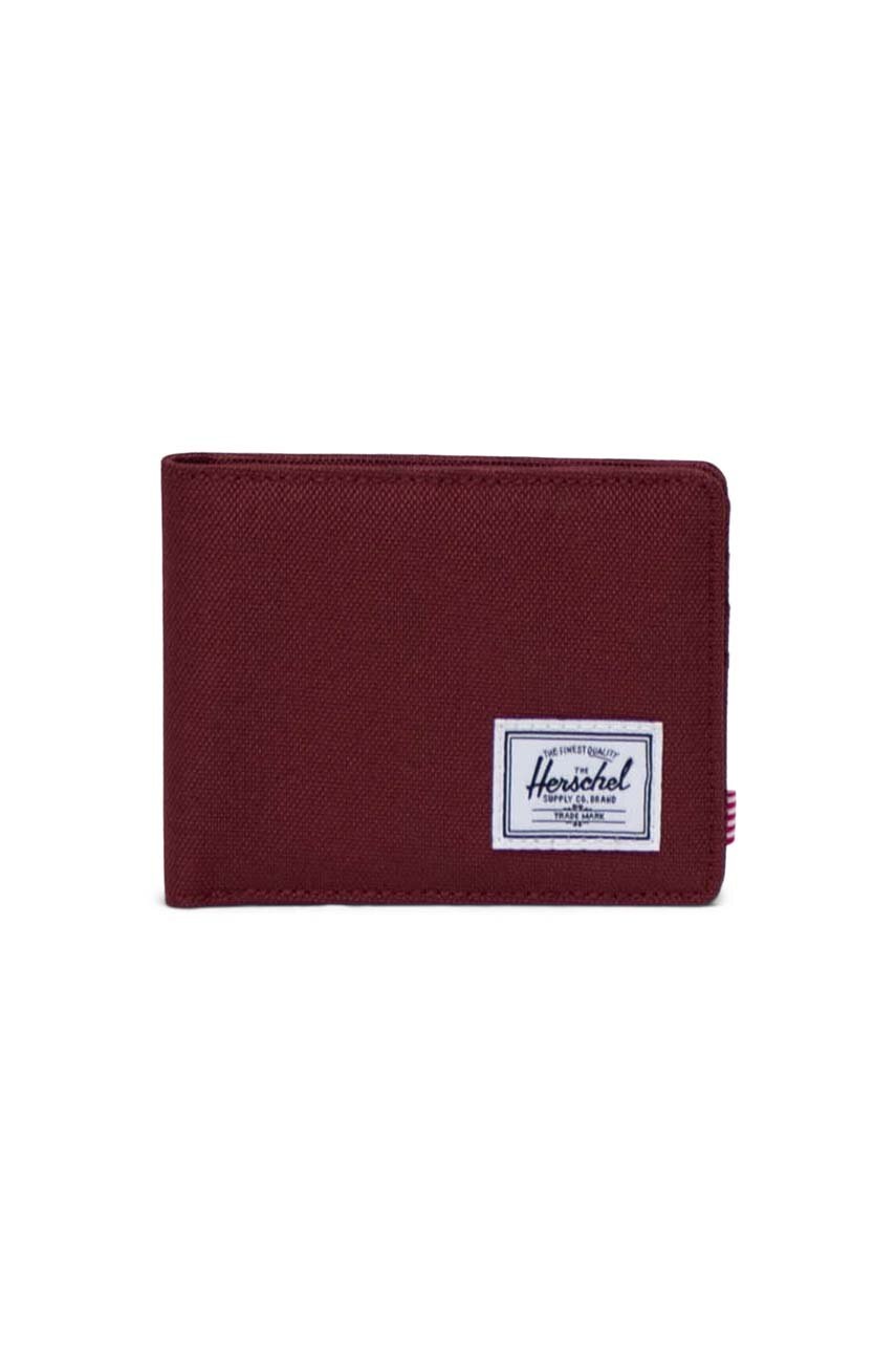 

Кошелек Herschel Roy Wallet цвет бордовый