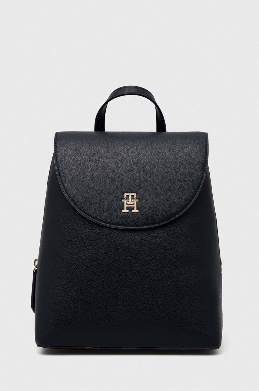 

Рюкзак Tommy Hilfiger жіночий колір синій малий однотонний