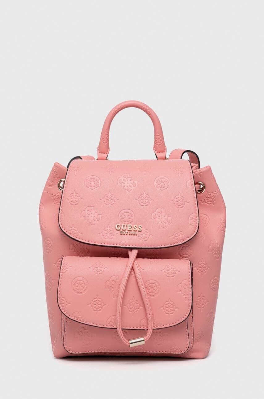 

Рюкзак Guess женский цвет розовый маленький