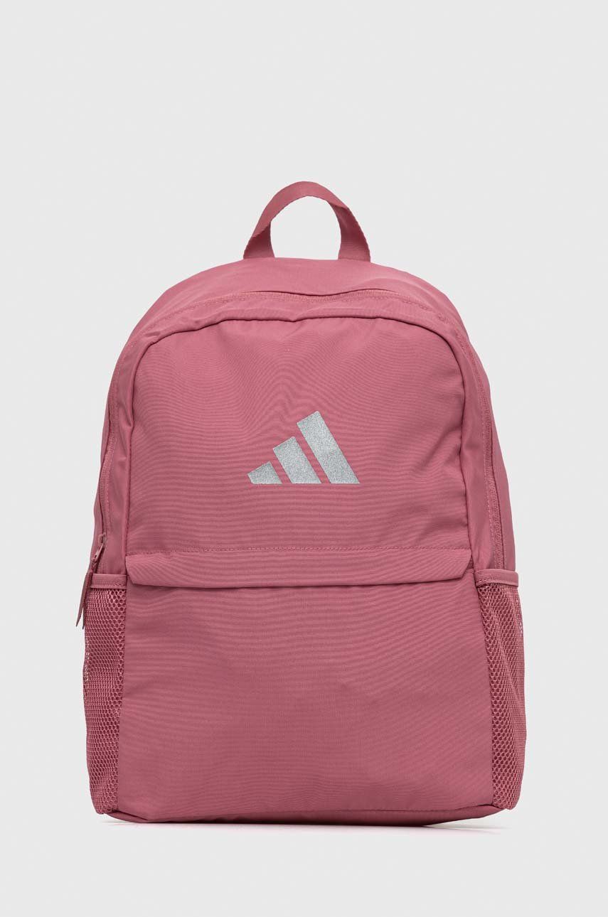 Adidas Performance rucsac femei, culoarea roz, mare, cu imprimeu