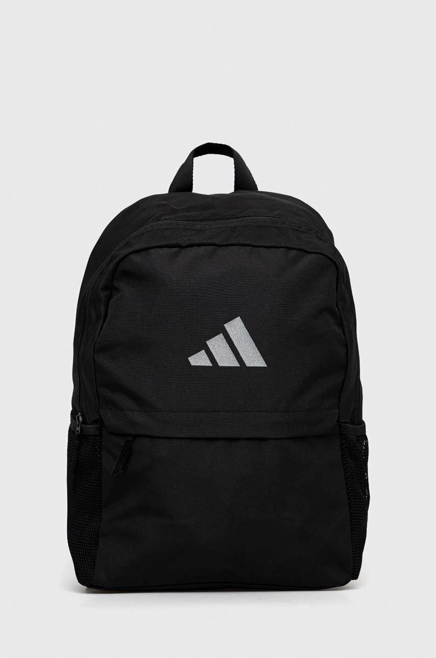 

Раница adidas Performance В черно голям размер с принт, Черен