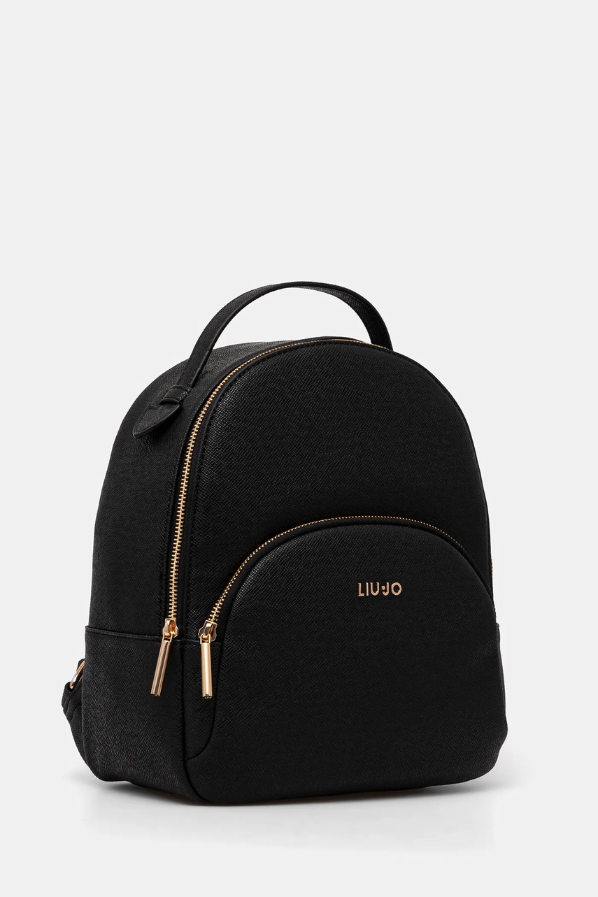 Рюкзак Liu Jo женский цвет чёрный маленький однотонный Рюкзак Liu Jo женский цвет чёрный маленький однотонный