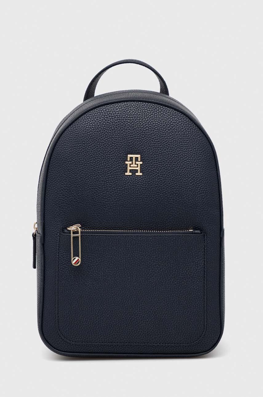 

Рюкзак Tommy Hilfiger жіночий колір синій малий однотонний