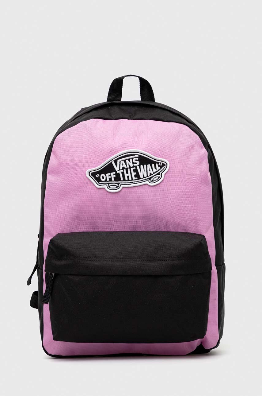

Рюкзак Vans женский цвет чёрный большой узорный