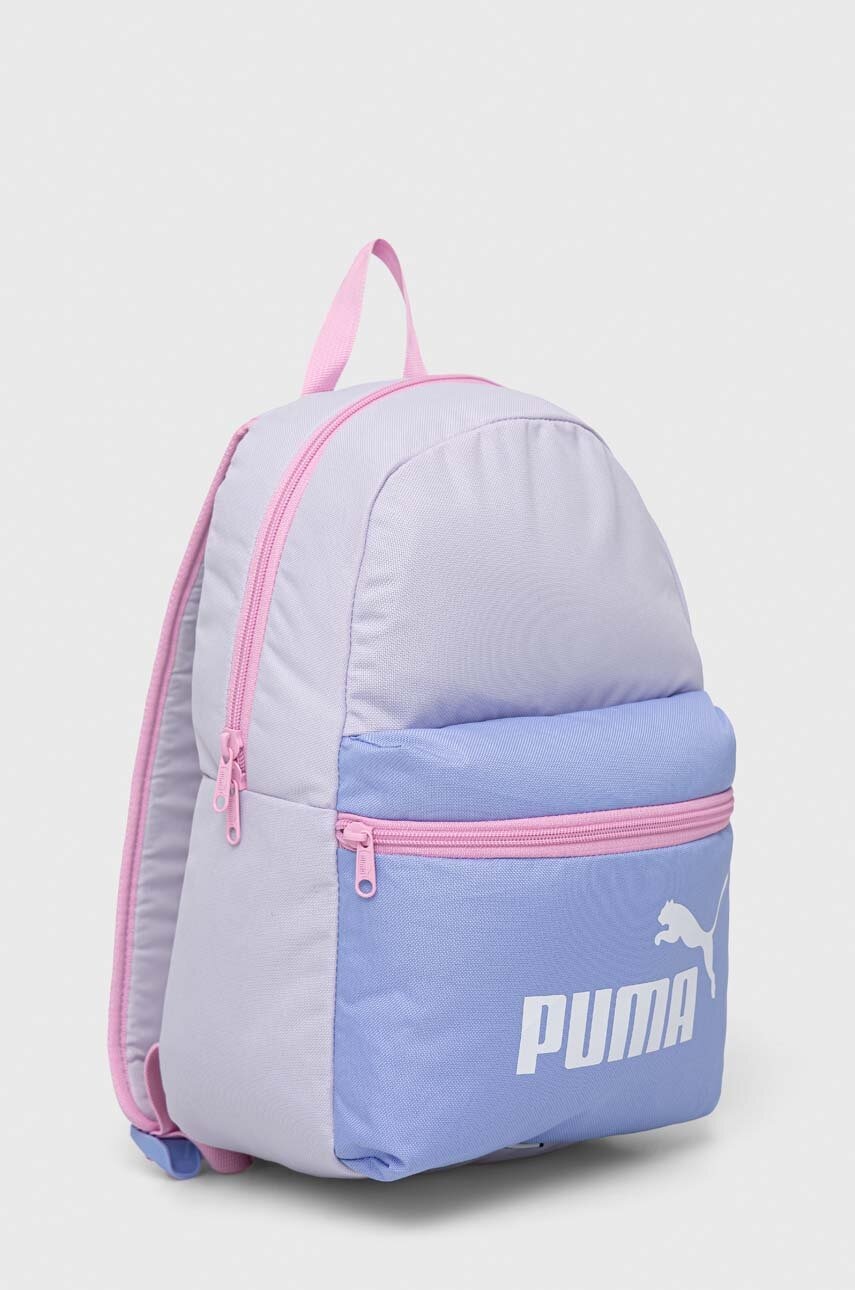 

Дитячий рюкзак Puma PUMA Phase Small Backpack колір фіолетовий малий з принтом