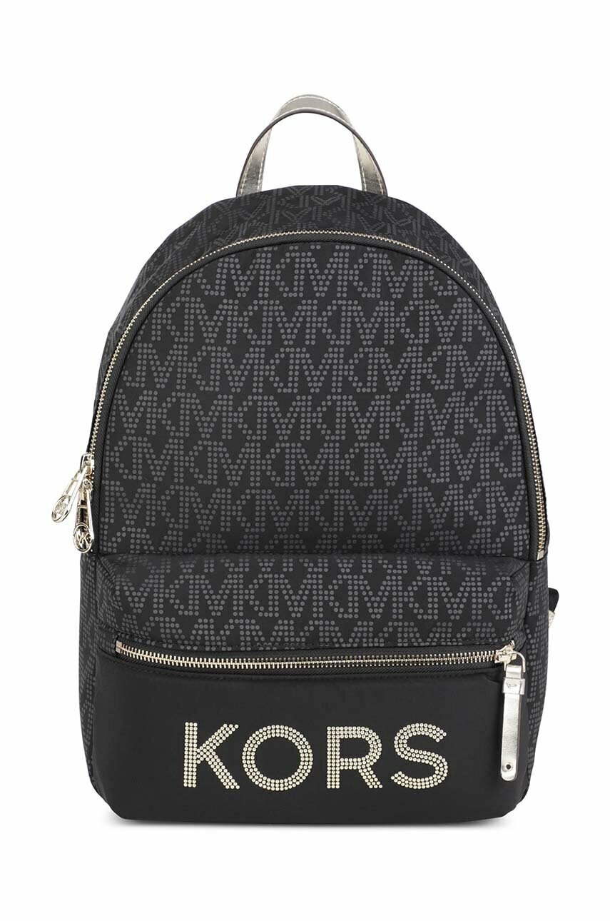 

Дитячий рюкзак Michael Kors колір чорний великий візерунок
