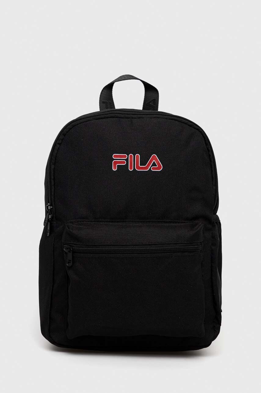 Детский рюкзак Fila цвет чёрный большой с принтом
