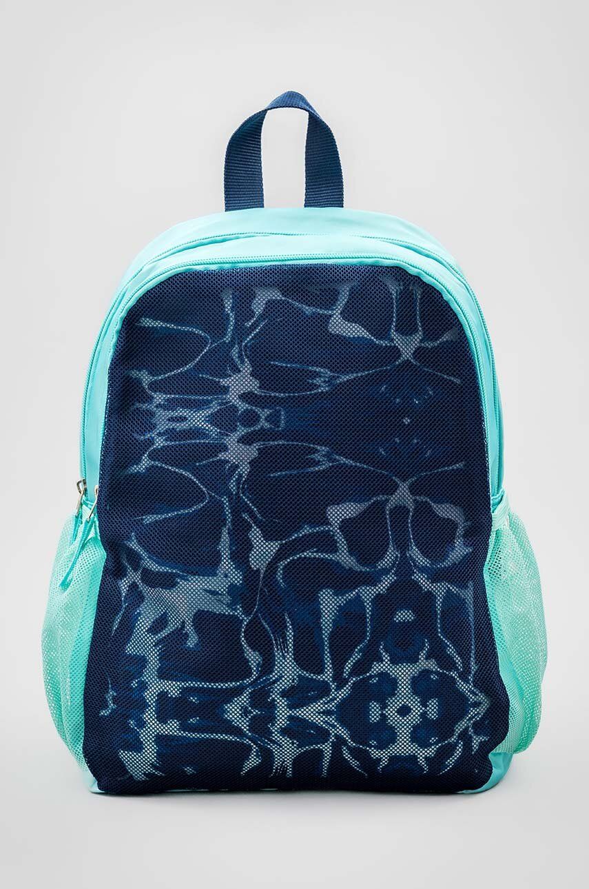 Детский рюкзак zippy цвет синий большой узорный