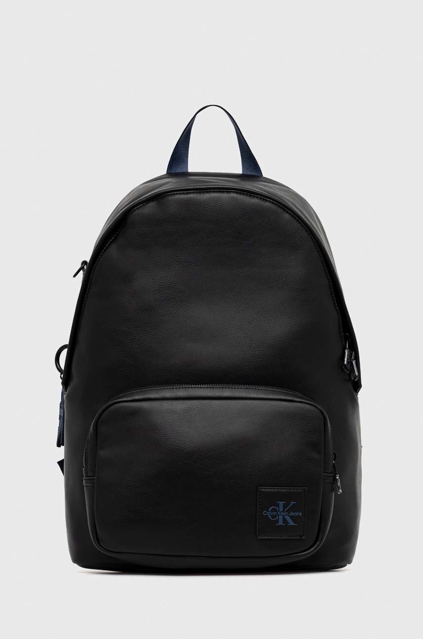 

Раница Calvin Klein Jeans в черно голям размер с изчистен дизайн, Черен