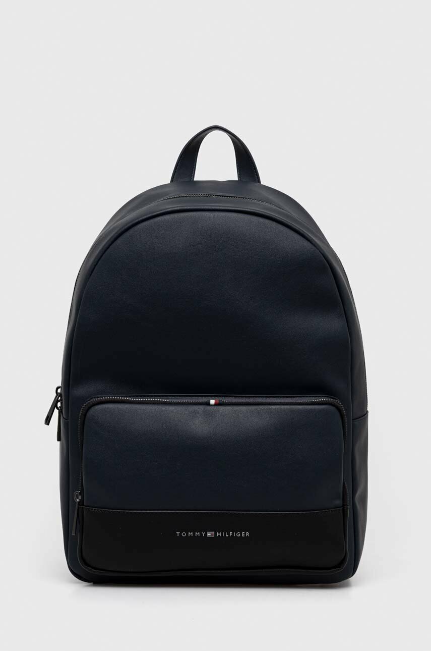 

Рюкзак Tommy Hilfiger чоловічий колір синій великий однотонний